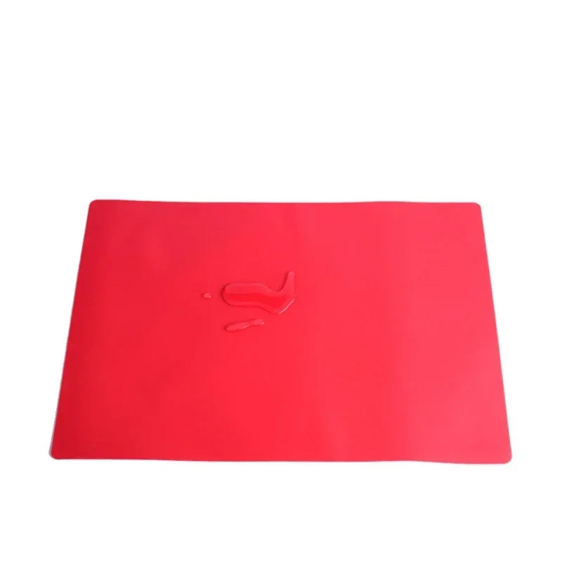 tapis cuisine silicone moderne orange bleu vert rouge 40x50cm anti dérapant environnement respectueux