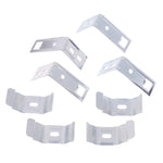 accessoires fenetre clips transparents pratiques fonctionnels fixations rideaux stores 4pcs métal