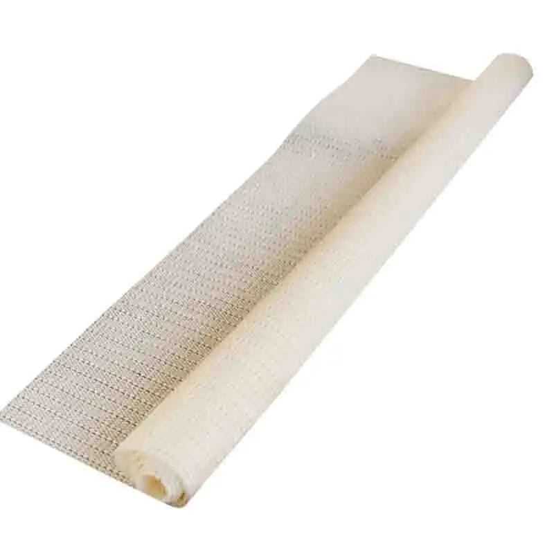 tapis anti dérapant pvc moderne blanc maille fine adhésif respectueux environnement 50x50cm 70x200cm