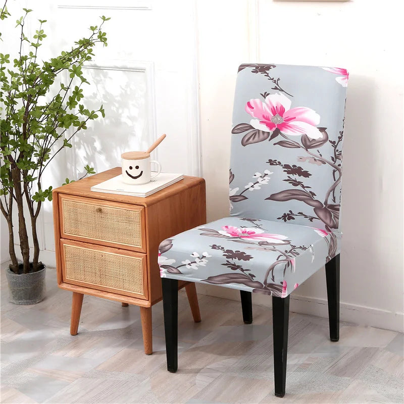 Housse de chaise bleue pour banquet
