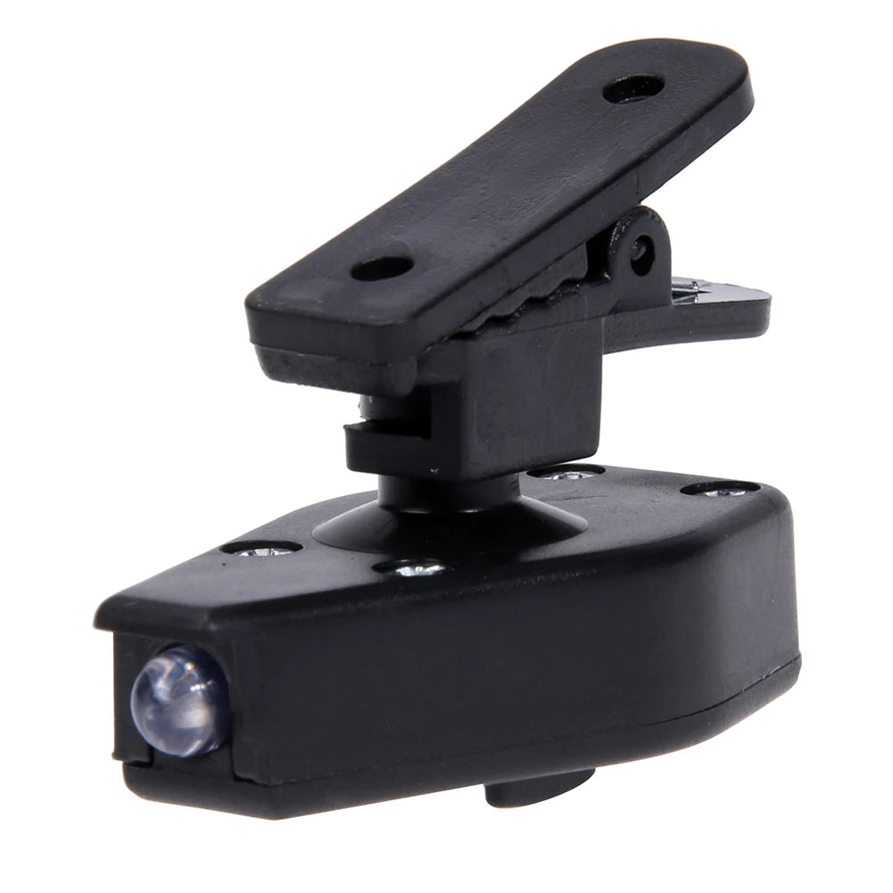 clip lumineux led noir pratique compact lunettes rechargeable portable mini pince lumière