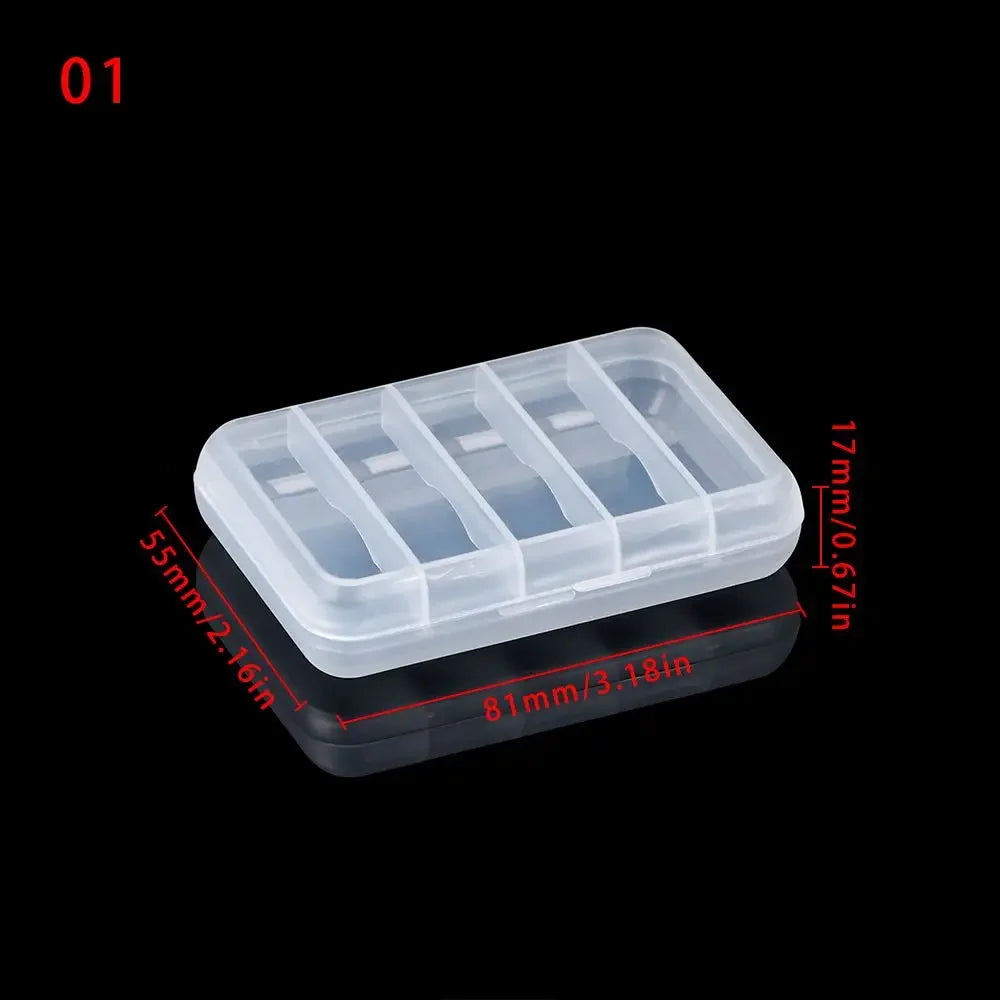 boîtes rangement transparentes empilables clips compartiments garage organisation bijoux diamants artisanat pilules