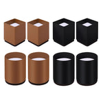 protège mebles adhésifs marron noir modernes pieds meubles chaises canapes extensions