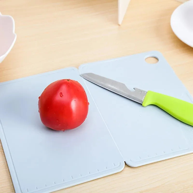 planches découpe pliables antibactériennes fruits motifs reliefs modernes bleu blanc