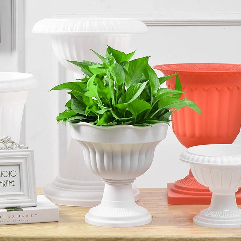 cache pot blanc rayures verticales adhésif décoration intérieure classique ornement maison salon