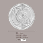 decoratif blanc ornements floraux classique diametre 40cm 50cm 60cm 76cm