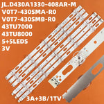 bande lumineuse led blanc moderne adhésive 110v 240v 50cm 10leds tv reparations