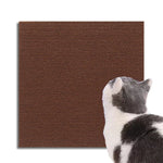 grattoir chats adhésif couleur gris moderne texture tissée taille 30x30cm 30x60cm