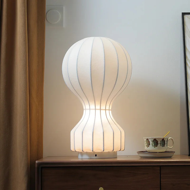 lampe table led blanc rayures verticales moderne base plate chambre coucher(toucher interrupteur) 6w 90v260v