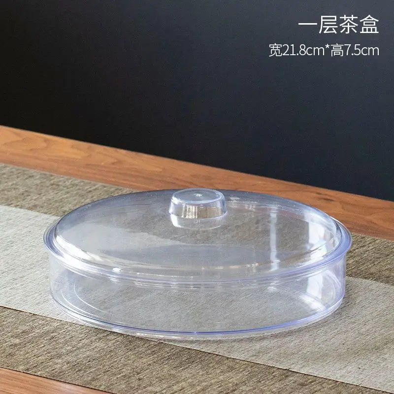 boîte thé transparente imprimé chinois moderne résistante humidité papier d'emballage double couche