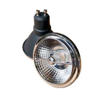 ampoule led noir argenté grille refroidissement base gu10 modernes 249 2000lm 85 265v