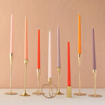 bougies mariage rouge orange gris vert bleu rose marron beige violet blanc moderne
