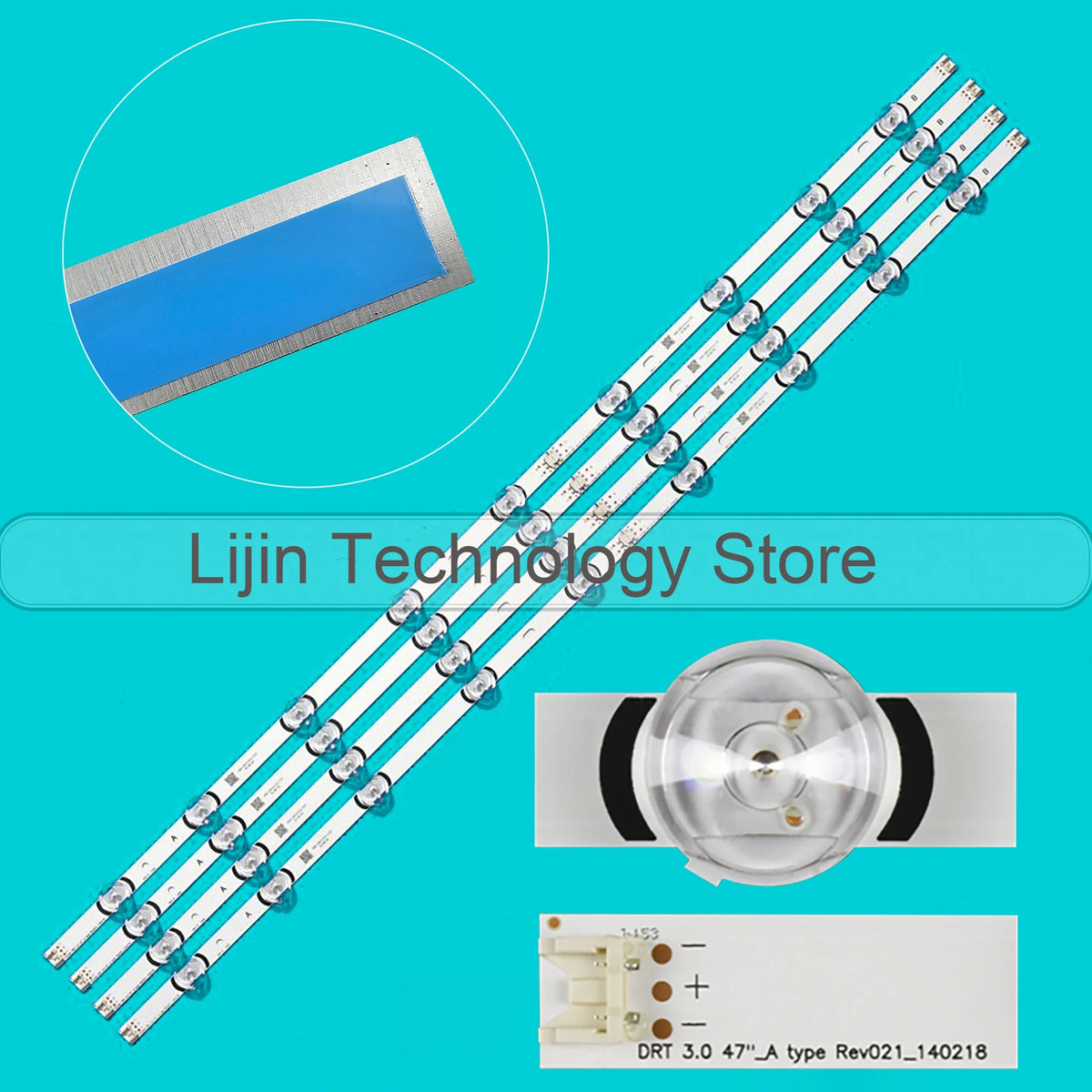 barre lumineuse led blanc bleu moderne clips connecteur électrique