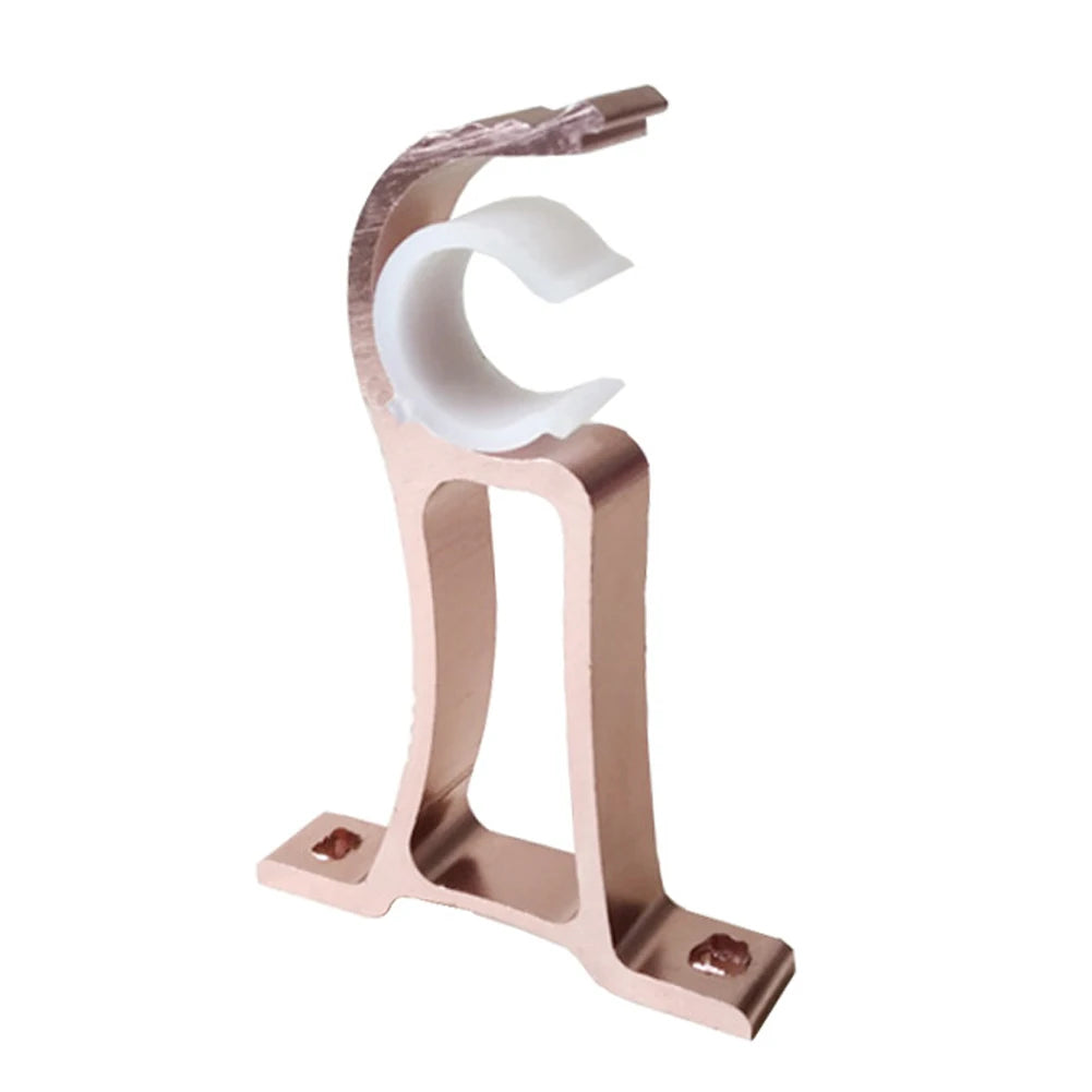 rideau support moderne élégant rose gold noir blanc doré rouge métallique brillant clips tiges