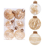 Boules de Noël polystyrène 8cm vue de près