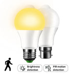 ampoule led blanc froide e27 b22 détecteur mouvement sensoriel moderne 12w 15w 18w 20w