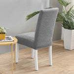 housse chaise moderne rayées gris vert beige mariage banquet restaurant