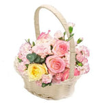 panier tressé osier vert rouge rose bleu orange blanc jaune violet traditionnel respectueux environnement