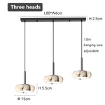 lampe suspendue marbre moderne blanc noir chambre salon éclairage neutre led pince câble