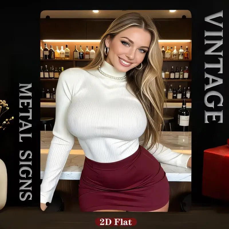 plaque métallique moderne minimaliste argentée lisse suspension 15x20cm 20x30cm 30x40cm