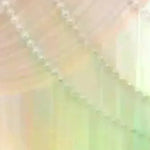décorations murales festives guirlande sphères multicolores blanc nacré vert rose élégantes fixer soi même