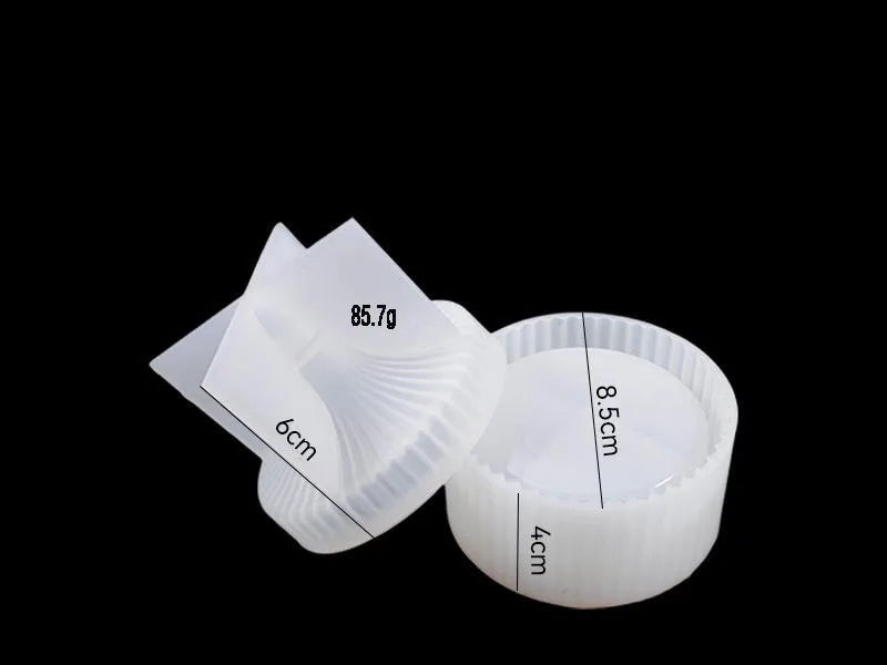 plateau silicone blanc moderne lisse décoration maison conteneur bonbons pot fleurs cadeau