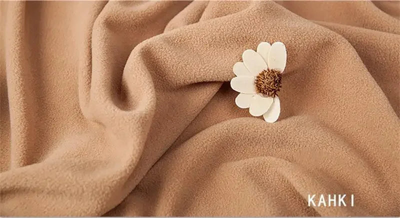 tissu doux polyester uni moderne bleu clair crème rose vert jaune beige blanc confortable