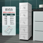 meuble tiroirs blanc moderne roues salle bain cuisine niveaux multifonctionnels