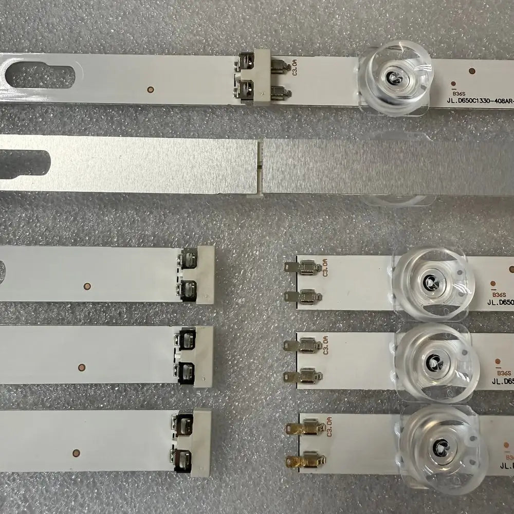 bandes led rétroéclairage blanc moderne connecteurs électriques lcd téléviseur