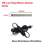 plaque led 5w 6w 10w 30w bleu blanc moderne diodes smd 5730 câble usb
