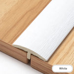 profils seuil pvc brun beige rouge moderne vis fixés aspect bois opaques