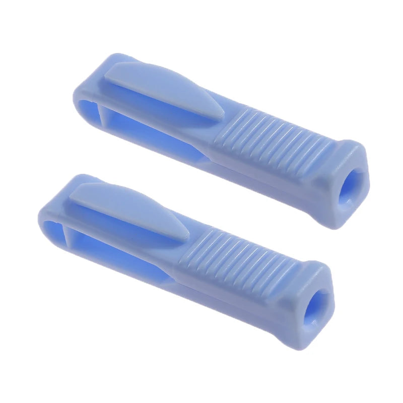 outil déballage ampoules blanc bleu rose rayures verticales pratique ergonomique respectueux environnement