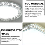 lampe blanc moderne structure géométrique 40cm 50cm énergie économie tactile