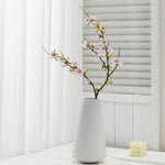 décoration mariage branches fleurs prunier roses soie intérieur anniversaire baby shower