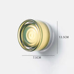 lampe murale moderne blanc orange gris éclairage quotidien led verre fixée mur