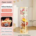 boîte rangement jouets transparent moderne rose clair pliable respectueux environnement haute qualité personnalisation enfant