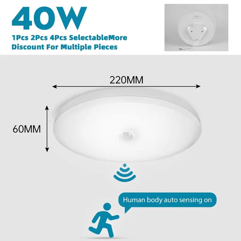 lampe led sensor mouvement blanc moderne surface echangement ampoule 220v 90v 260v