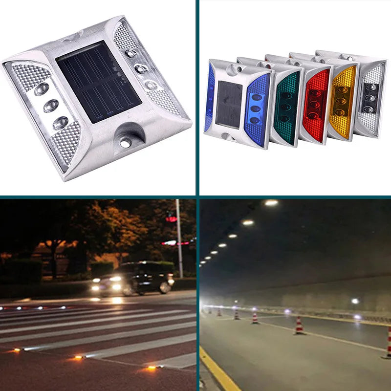 lumière solaire bleu verte rouge jaune transparent moderne extérieure ip68 étanche autonomie