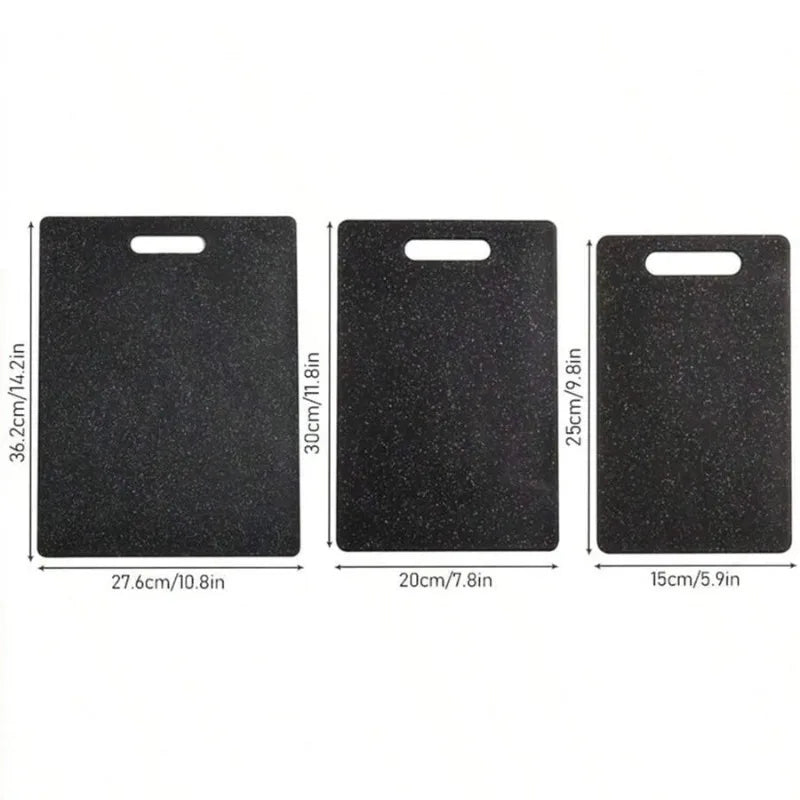 planche découper antibactérienne moderne pp marbre noir facile nettoyer lavable lave vaisselle respectueuse environnement