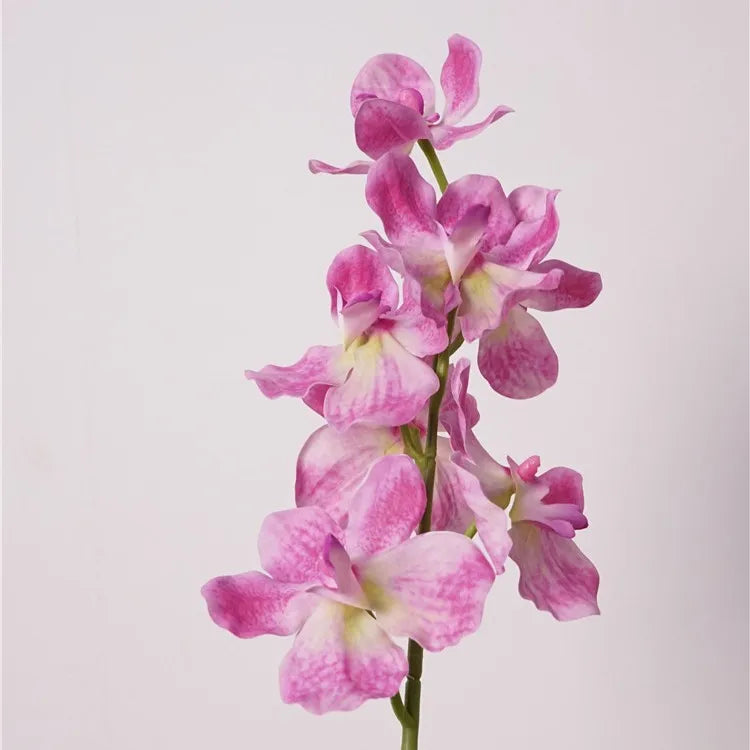 décoration intérieure orchidée artificielle violette rose blanche moderne mariage anniversaire baby shower