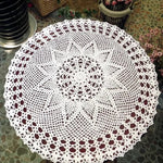 Dessous de plat crochet coton vue de dessus
