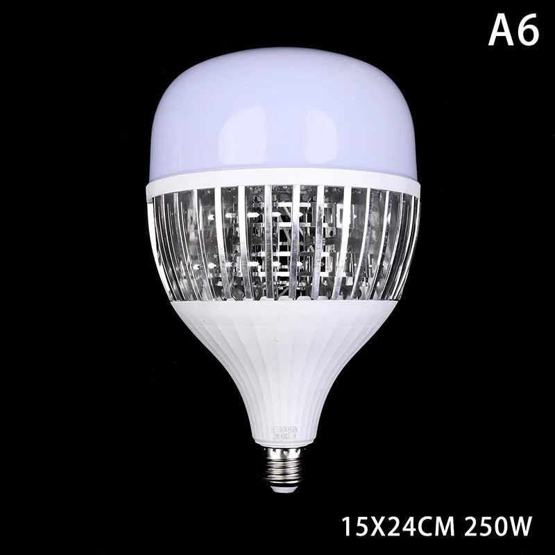 ampoule led 100w 150w 200w 250w 300w 50w 80w éclairage moderne étoupe e27 grille