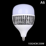 ampoule led 100w 150w 200w 250w 300w 50w 80w éclairage moderne étoupe e27 grille