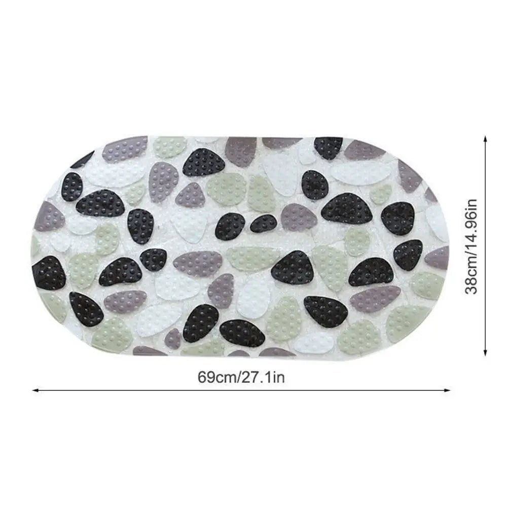 tapis bain antidérapant animaux marins poissons dauphins motifs floraux enfantin ludique transparent ventouses