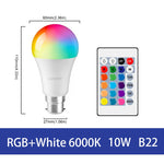 ampoule led rgb sphérique culot e27 telecommande decoration interieure salon moderne