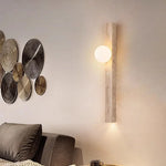 applique murale moderne minimaliste verre blanc beige clair éclairage led 3000k fixée mur