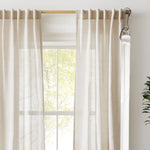 tige télescopique transparente moderne clips métalliques rideau polonais ouverture stores organisation domestique professionnel maison