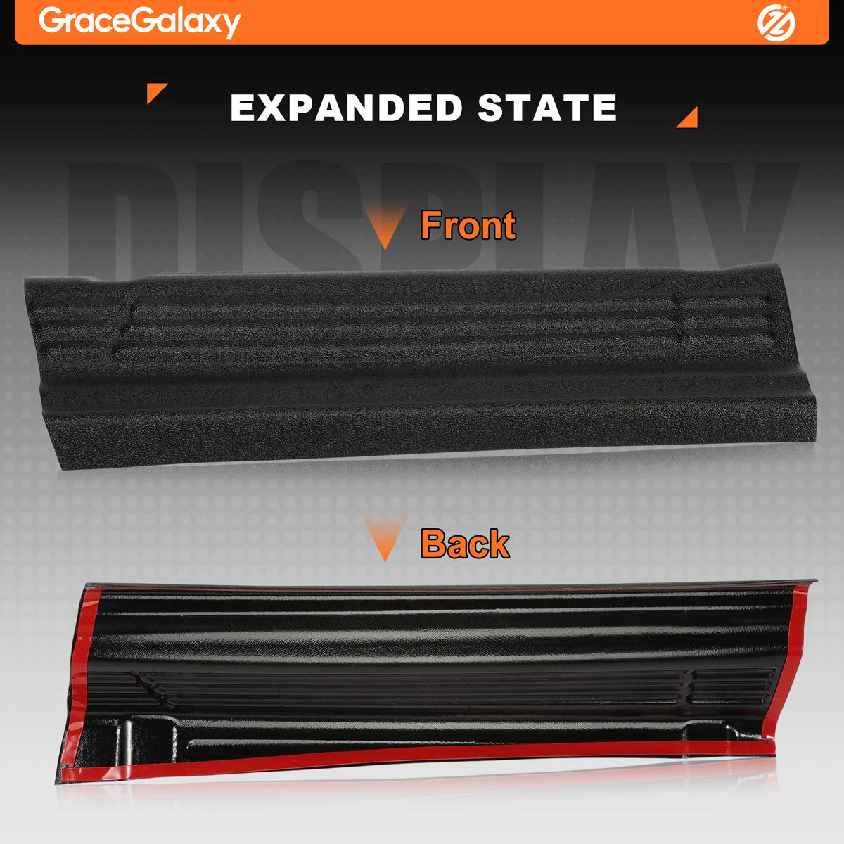 protection seuil voiture noir rayures horizontales moderne tapis porte fixation adhésive 2006 2023 fiat