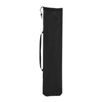 sac rangement polyestère noir pliable multiusage porte bâtons canne pêche parapluie pratique fixations poignées