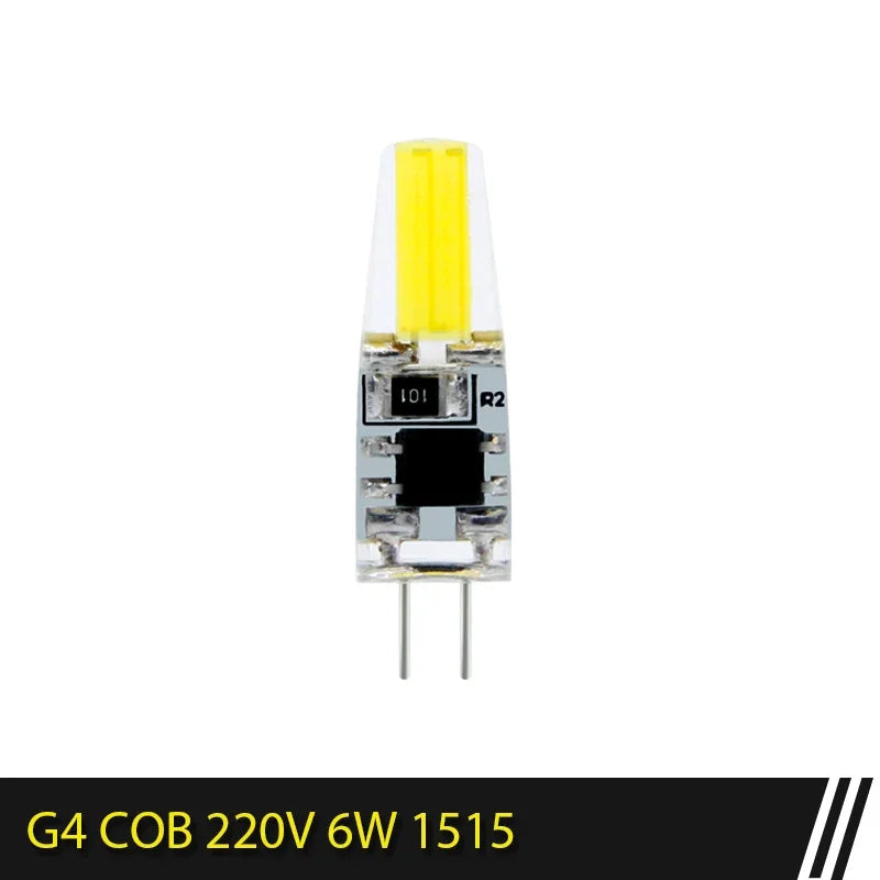 ampoules led g4 12v 6w 9w blanc chaud froid transparentes moderne